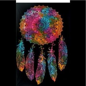 Tapestry 💯cotton dream catcher tie dye